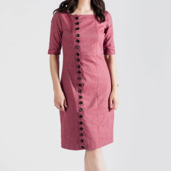 Paris Bloom Dresses & Skirts - NWT Paris‎ Bloom Madeline Dress Retro Vintage Inspired Knee Length Dress Large L